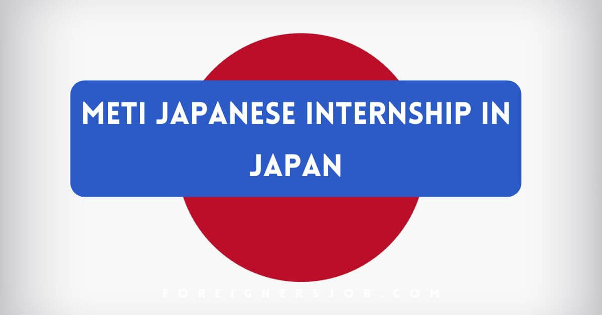 METI Japanese Internship in Japan