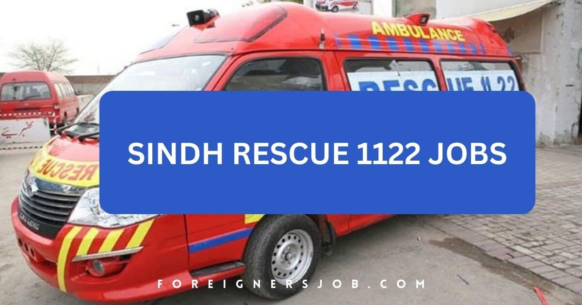 Sindh Rescue 1122 Jobs