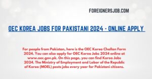 OEC Korea Jobs