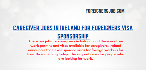 Caregiver Jobs in Ireland