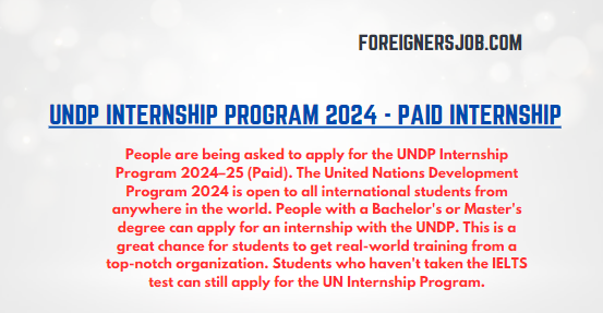 UNDP Internship Program