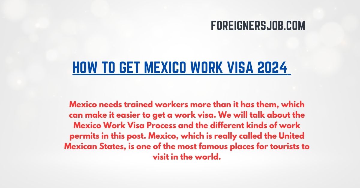 Mexico Work Visa