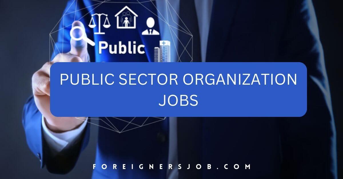 Public Sector Organization Jobs