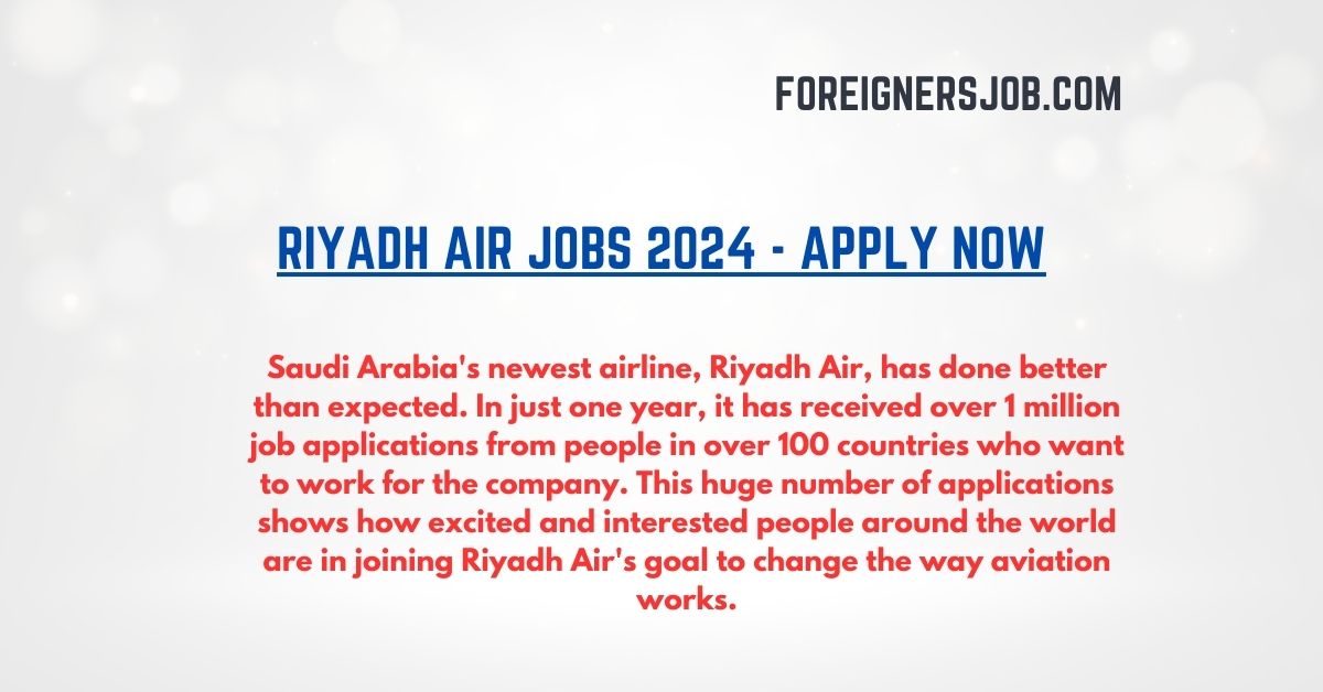 Riyadh Air Jobs